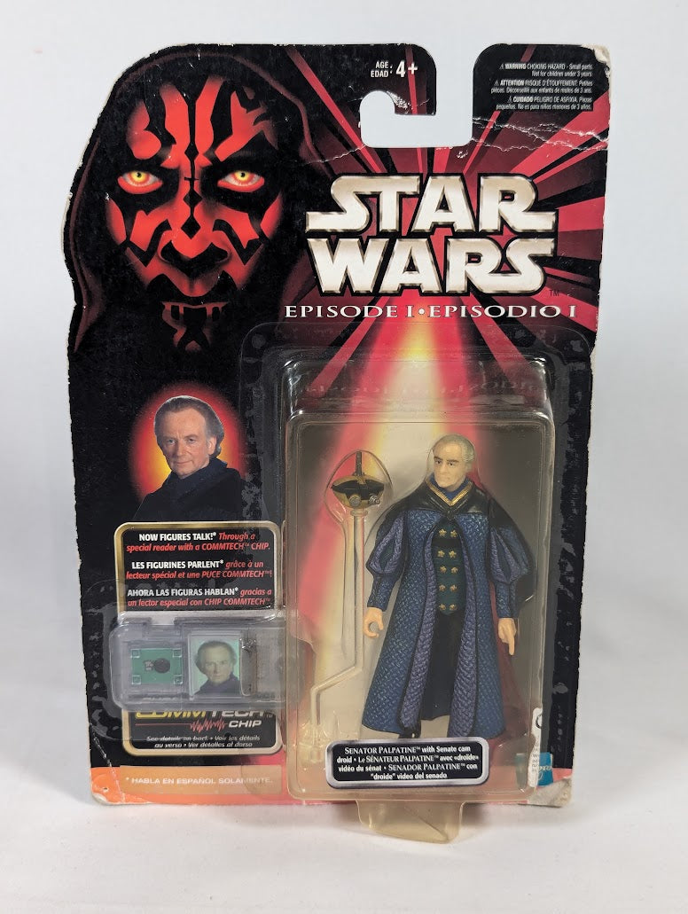 Star Wars Episode 1 1999 Hasbro 12 Action Figures & CommTech Device Bundle