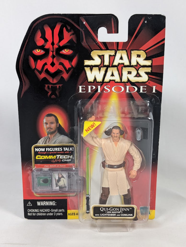 Star Wars Episode 1 1999 Hasbro 12 Action Figures & CommTech Device Bundle