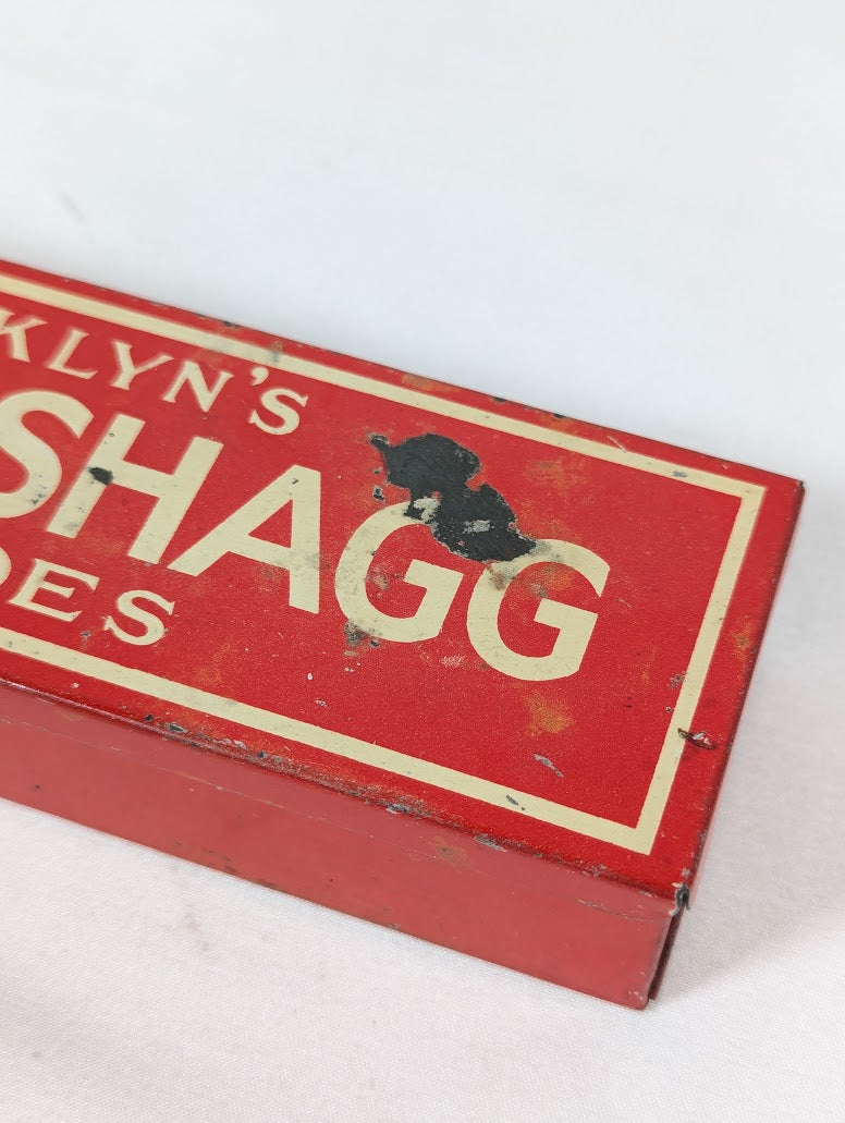 Vintage Advertising Franklyn's Cutty Shagg 1933 Metallic Dominoes
