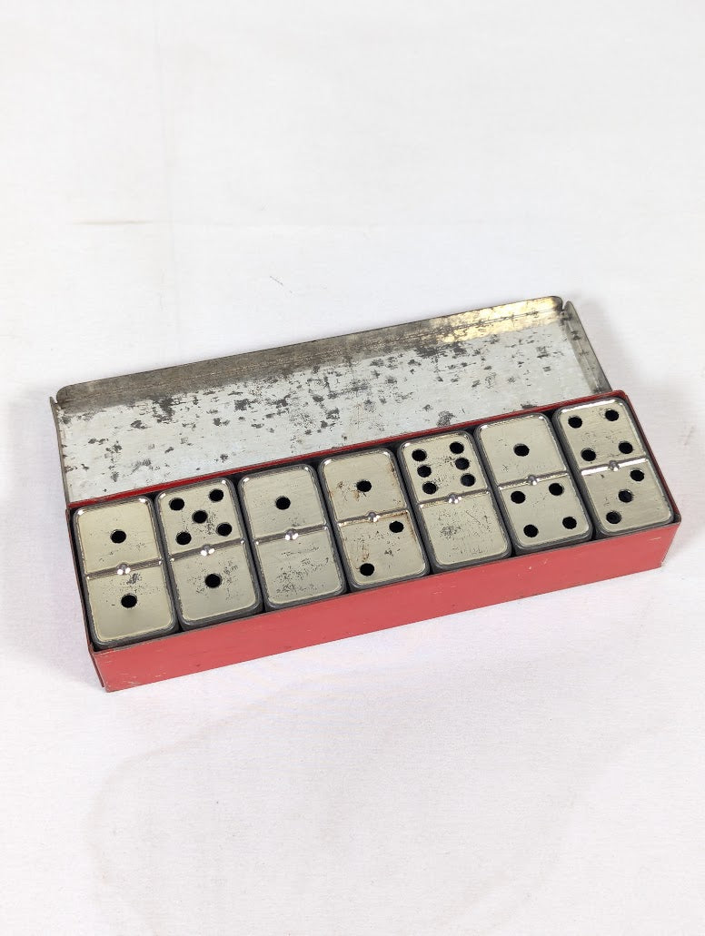 Vintage Advertising Franklyn's Cutty Shagg 1933 Metallic Dominoes