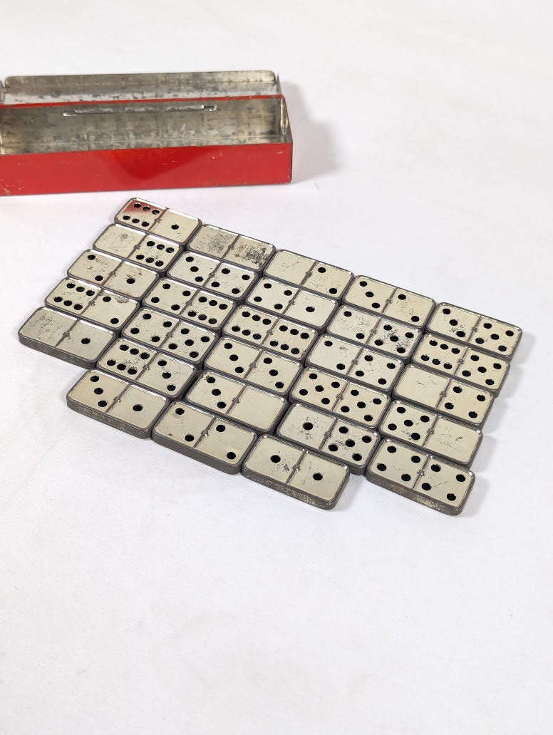 Vintage Advertising Franklyn's Cutty Shagg 1933 Metallic Dominoes