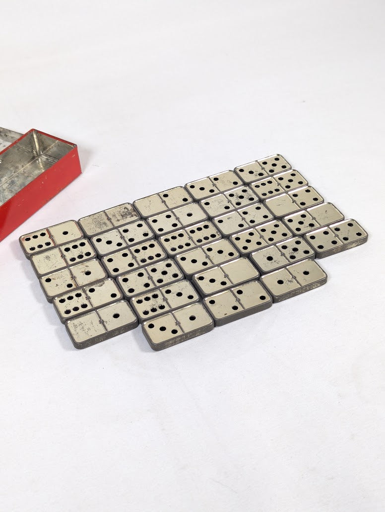 Vintage Advertising Franklyn's Cutty Shagg 1933 Metallic Dominoes