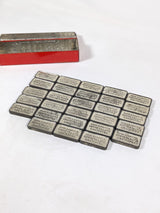 Vintage Advertising Franklyn's Cutty Shagg 1933 Metallic Dominoes