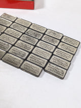 Vintage Advertising Franklyn's Cutty Shagg 1933 Metallic Dominoes