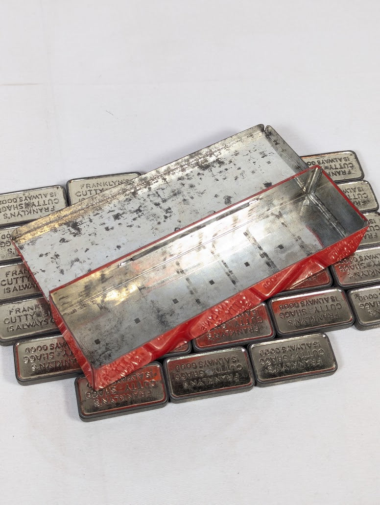 Vintage Advertising Franklyn's Cutty Shagg 1933 Metallic Dominoes