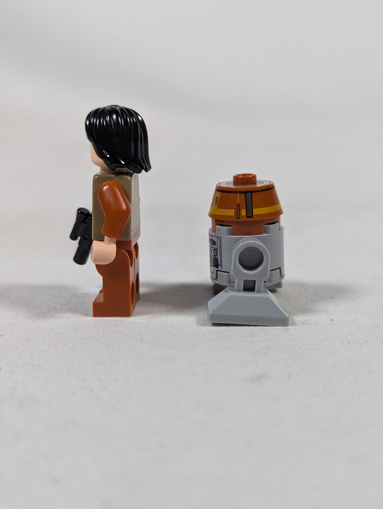 LEGO Star Wars C1-10P Chopper & Ezra Bridger Mini Figures SW0565 & SW0574