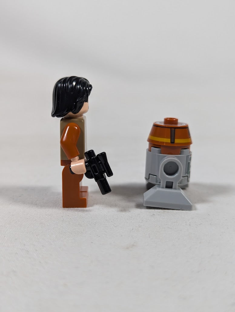 LEGO Star Wars C1-10P Chopper & Ezra Bridger Mini Figures SW0565 & SW0574