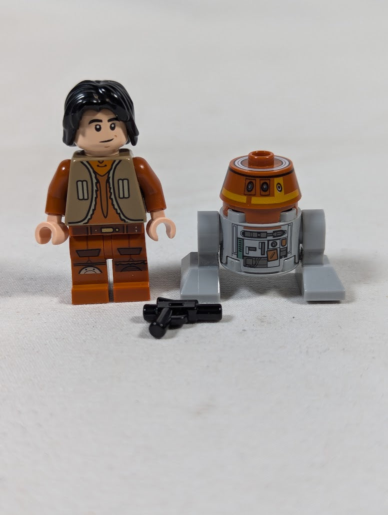 LEGO Star Wars C1-10P Chopper & Ezra Bridger Mini Figures SW0565 & SW0574