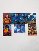 Marvel Masterpieces 1994 Gold Foil Signature Series Bundle of 7 Trading Cards