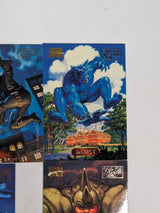Marvel Masterpieces 1994 Gold Foil Signature Series Bundle of 7 Trading Cards