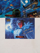 Marvel Masterpieces 1994 Gold Foil Signature Series Bundle of 7 Trading Cards