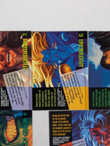 Marvel Masterpieces 1994 Gold Foil Signature Series Bundle of 7 Trading Cards