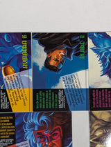 Marvel Masterpieces 1994 Gold Foil Signature Series Bundle of 7 Trading Cards