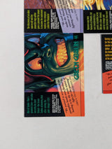 Marvel Masterpieces 1994 Gold Foil Signature Series Bundle of 7 Trading Cards