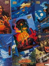 Marvel Masterpieces 1994 Gold Foil Signature Series Bundle of 7 Trading Cards