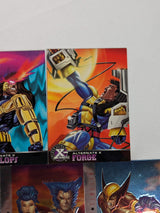 Marvel Fleer 1995 Ultra X-Men Bundle of 9 Trading Cards
