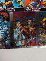 Marvel Fleer 1995 Ultra X-Men Bundle of 9 Trading Cards