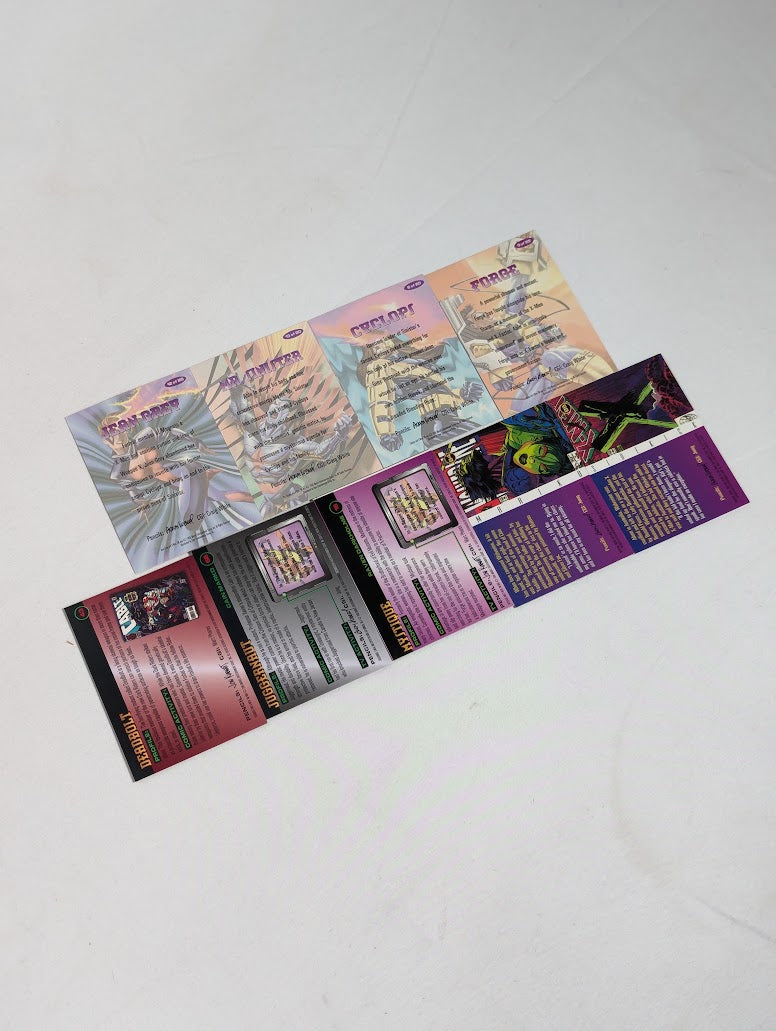 Marvel Fleer 1995 Ultra X-Men Bundle of 9 Trading Cards