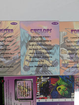 Marvel Fleer 1995 Ultra X-Men Bundle of 9 Trading Cards