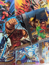 Marvel Fleer 1995 Ultra X-Men Bundle of 9 Trading Cards
