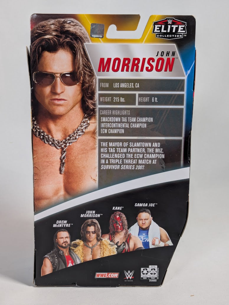WWE Survivor Series John Morrison 2020 Mattel Action Figure Signed by John Morrison