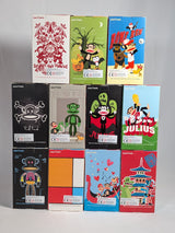 Paul Frank Julius the Monkey Play Imaginative Bundle of 11 Vinyl Art Figures