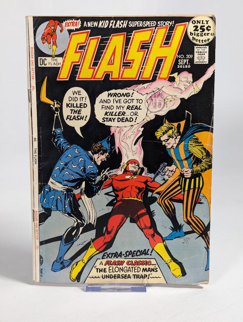 DC Comics The Flash Issue #209 1971 Comic Book