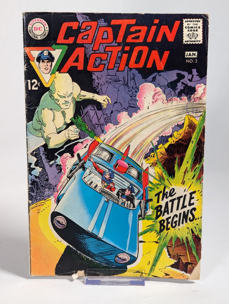 DC Comics Captain Action Issue #2 1969 Comic Book