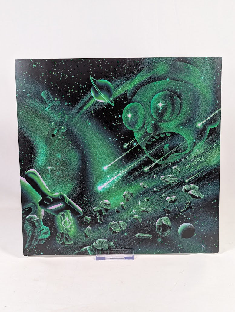 Rick and Morty Soundtrack 2x LP 12" Vinyl Record (Pink & Purple Splatter)