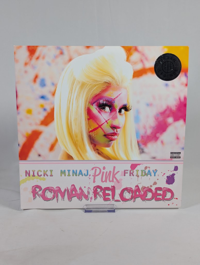 Nicki Minaj Pink Friday, Pink Friday 2 & Pink Friday Roman Reloaded Bundle of 3 Vinyl Records