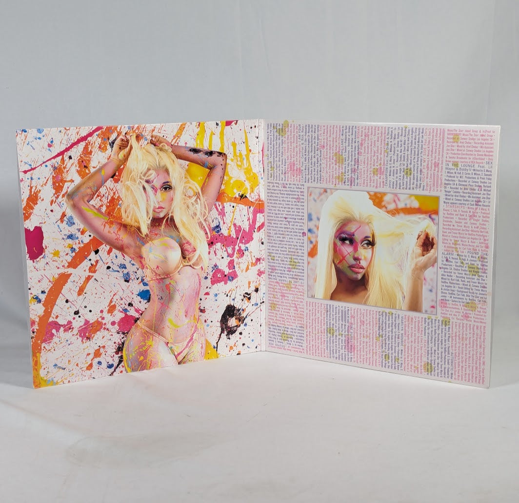 Nicki Minaj Pink Friday, Pink Friday 2 & Pink Friday Roman Reloaded Bundle of 3 Vinyl Records