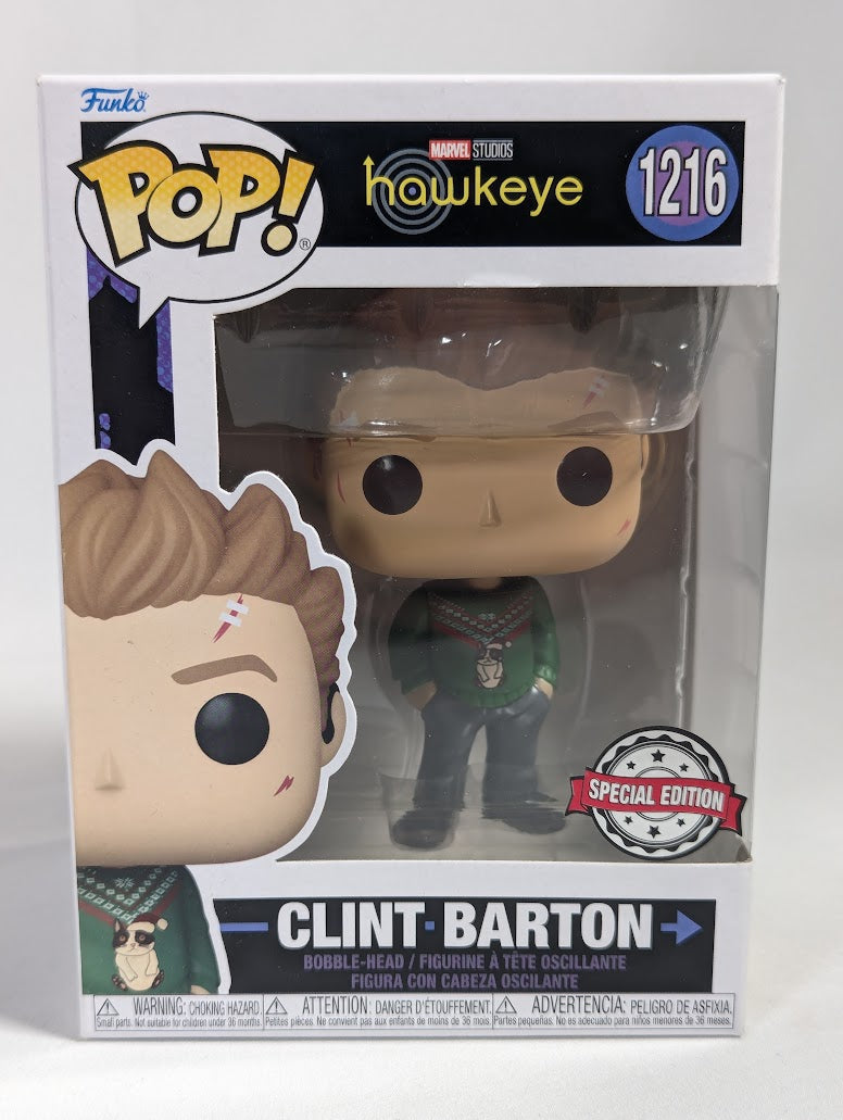 Marvel Hawkeye Clint Barton (Special Edition) Funko Pop! Vinyl Figure #1216