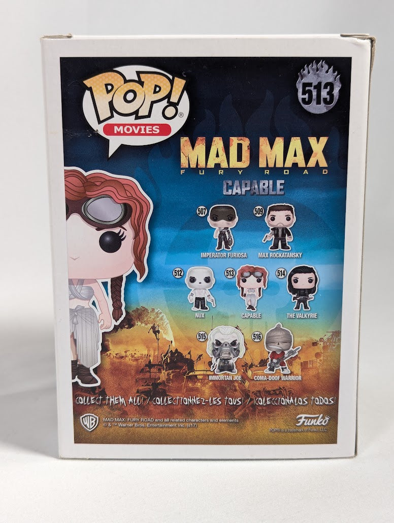 Mad Max Fury Road Capable Funko Pop! Vinyl Figure #513