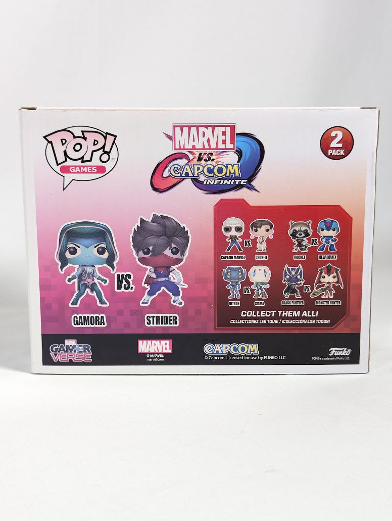 Marvel vs Capcom Infinite Gamora vs Strider Funko Pop! Vinyl Figure 2-Pack