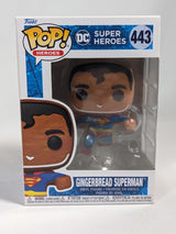 DC Comics Gingerbread Superman Funko Pop! Vinyl Figure #443
