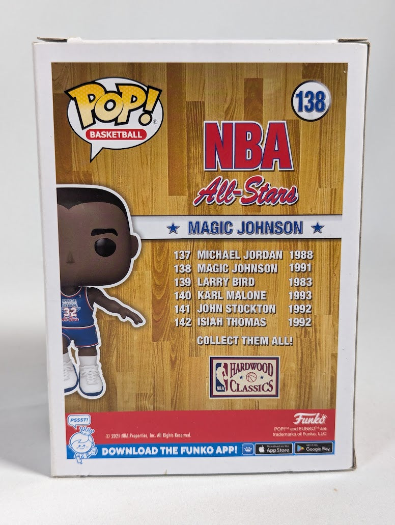 NBA All-Stars Magic Johnson Funko Pop! Vinyl Figure #138