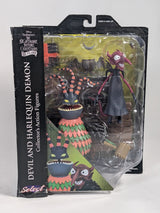 The Nightmare Before Christmas Devil and Harlequin Demon Diamond Select 2018 Collector's Action Figures