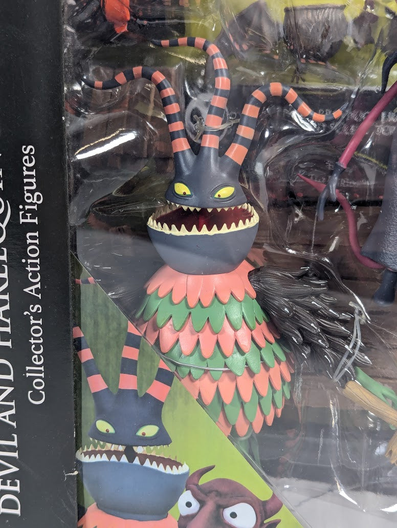 The Nightmare Before Christmas Devil and Harlequin Demon Diamond Select 2018 Collector's Action Figures