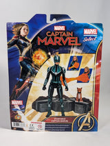 Marvel Select Starforce Captain Marvel Diamond Select 2019 Deluxe Collector's Figure With Diorama Base