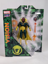 Marvel Select Vision Diamond Select 2022 Collector's Action Figure With Accessories