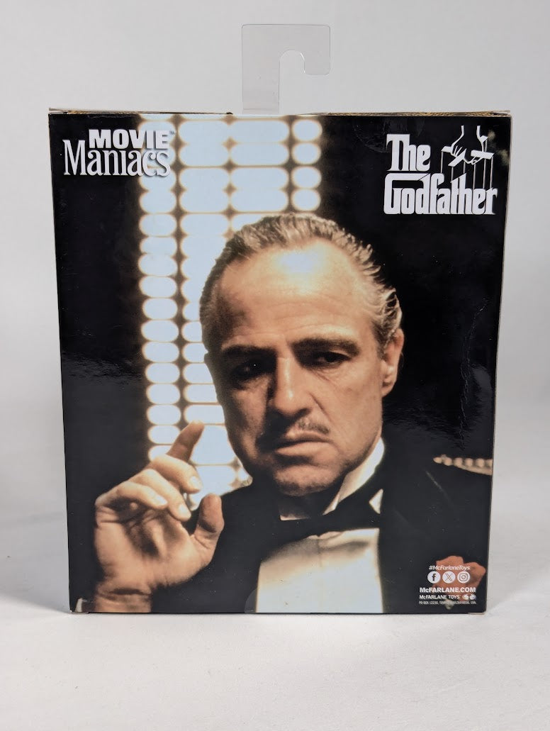 The Godfather Don Corleone Movie Maniacs McFarlane Toys 2026 Figure