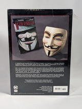 DC Comics Black Label V For Vendetta Book and Mask Set