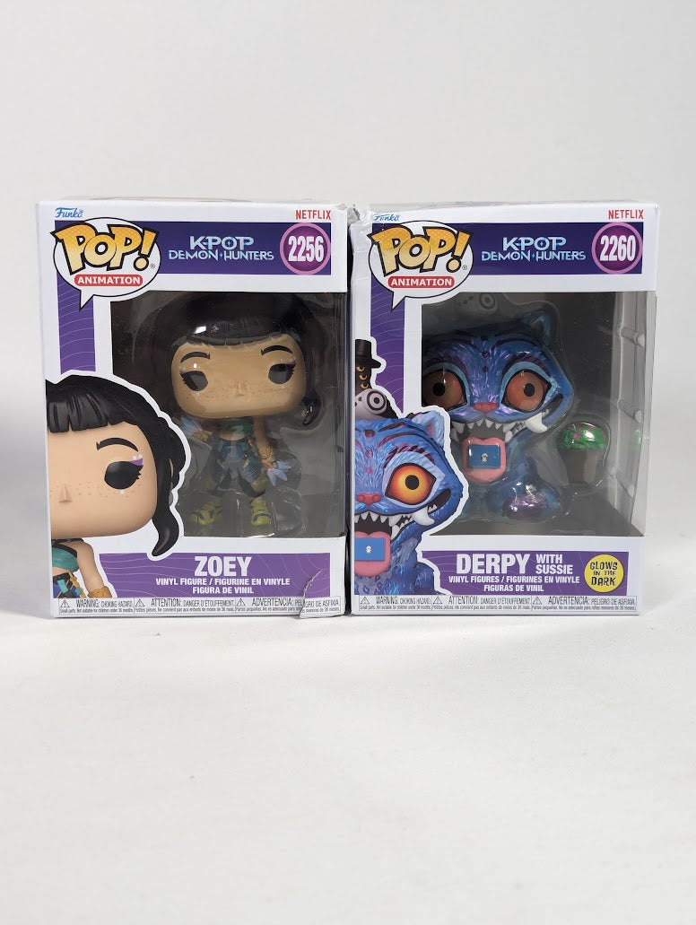 K-Pop Demon Hunters Bundle of 2 Funko Pop! Vinyl Figures