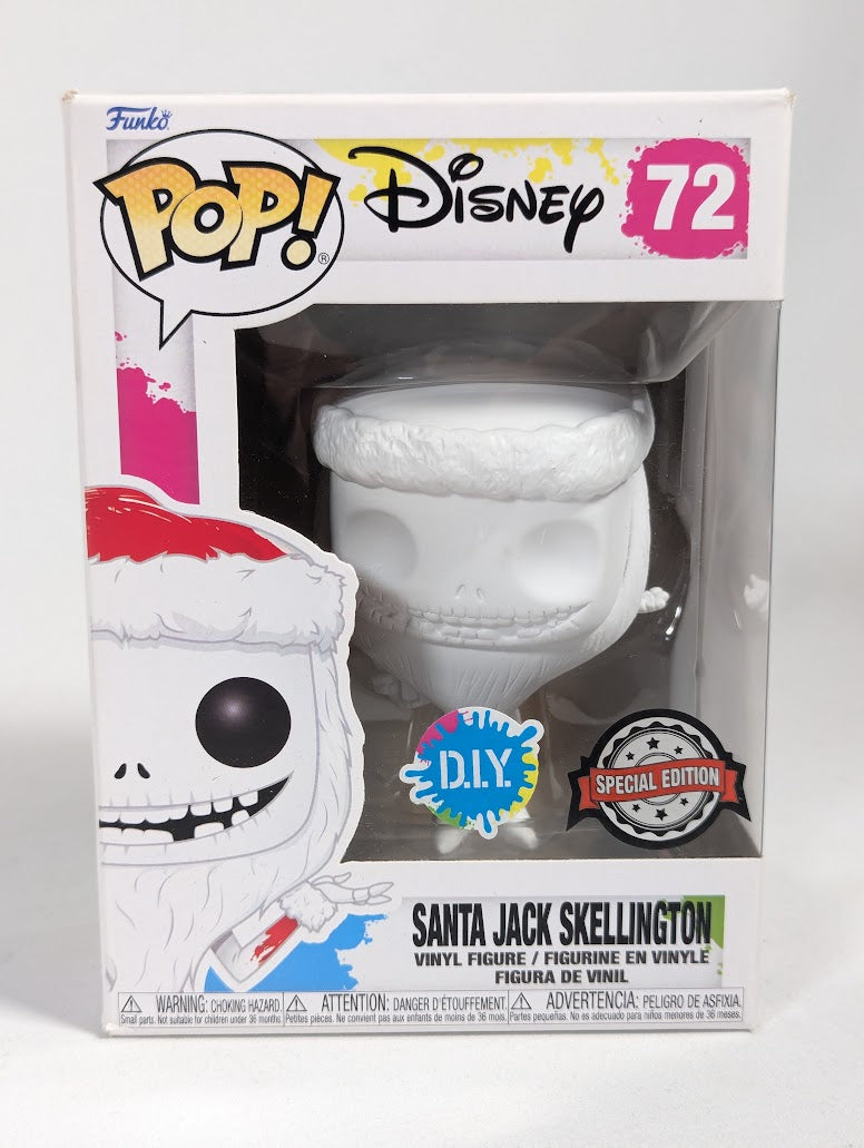 The Nightmare Before Christmas Santa Jack Skellington (DIY Special Edition) Funko Pop! Vinyl Figure #72