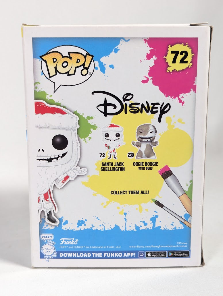 The Nightmare Before Christmas Santa Jack Skellington (DIY Special Edition) Funko Pop! Vinyl Figure #72