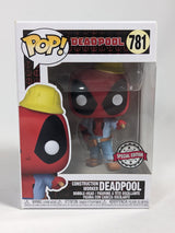 Marvel Construction Worker Deadpool (Special Edition) Funko Pop! Vinyl Figure #781