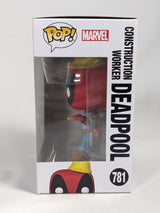 Marvel Construction Worker Deadpool (Special Edition) Funko Pop! Vinyl Figure #781