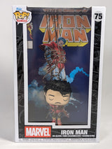 Marvel Iron Man Funko Pop! Comic Covers Vinyl Figure #75