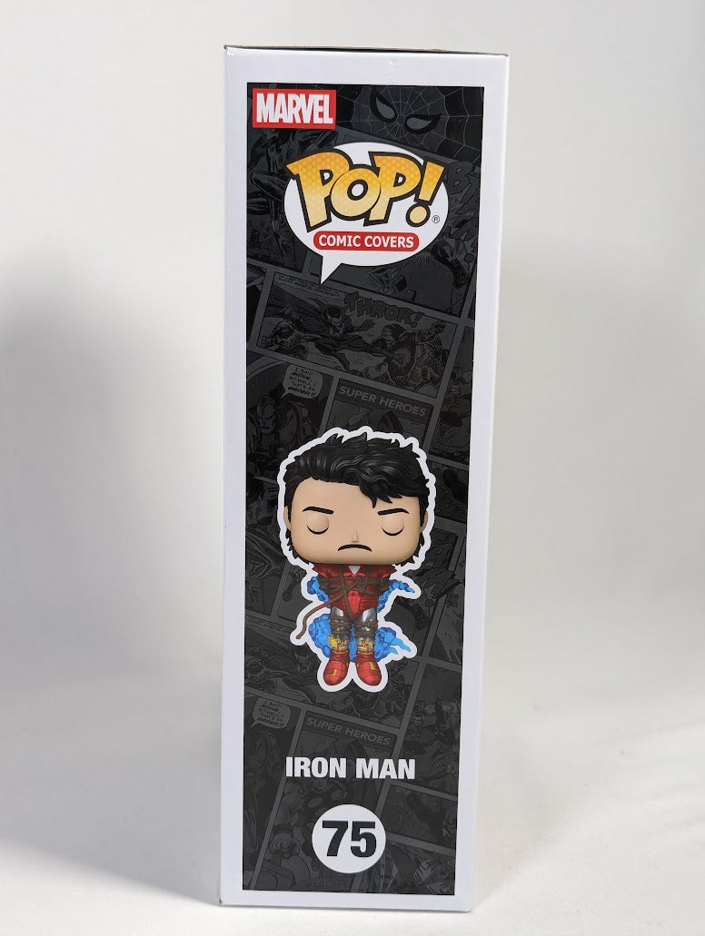 Marvel Iron Man Funko Pop! Comic Covers Vinyl Figure #75