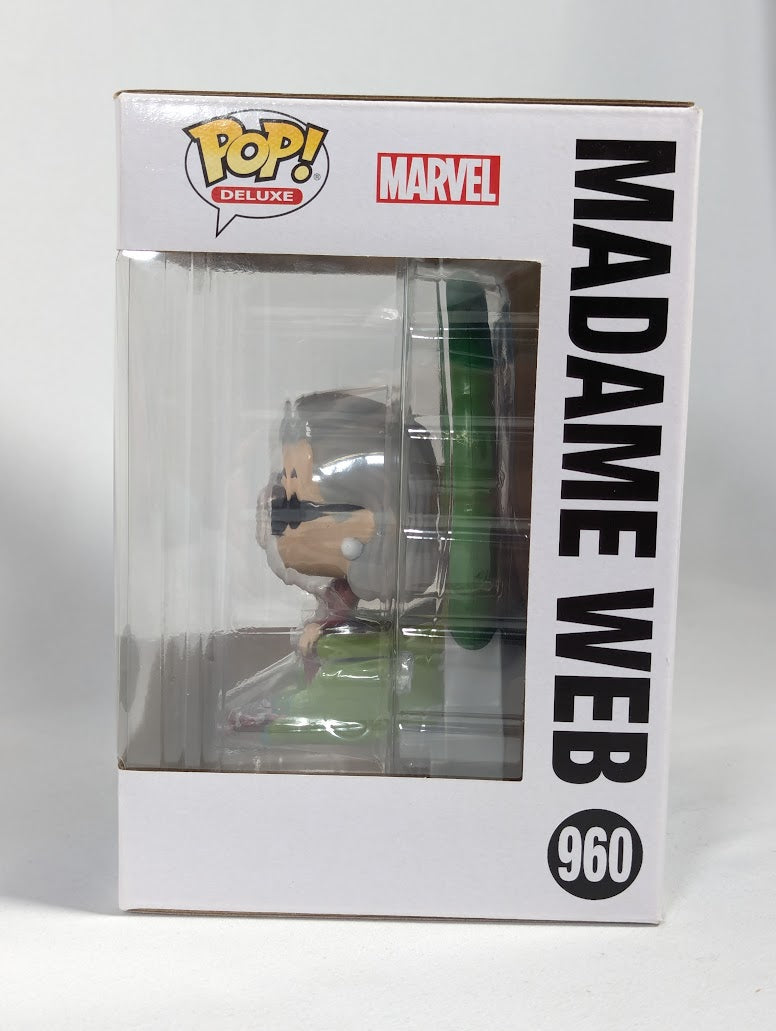 Marvel Spider-Man The Animated Series Madame Web Funko Pop! Deluxe Vinyl Figure #960